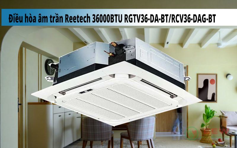 Hình ảnh minh họa: Điều Hòa âm Trần Reetech 36000btu Rgtv36-da-bt/rcv36-dag-bt