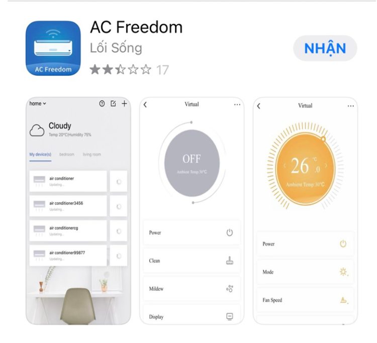Hình ảnh minh họa: Hướng Dẫn Dùng App điều Khiển điều Hòa Casper Bằng Điện Thoại