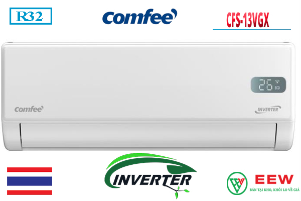 Hình ảnh minh họa: Điều Hòa Comfee 12000 Btu 1 Chiều Inverter Cfs-13vgx