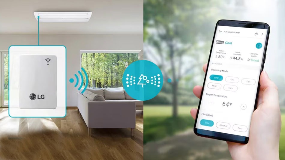 Hình ảnh minh họa: Điều Hòa âm Trần Lg Inverter 18.000btu 1 Chiều Ztnq18gtla1/zuuq18gv1