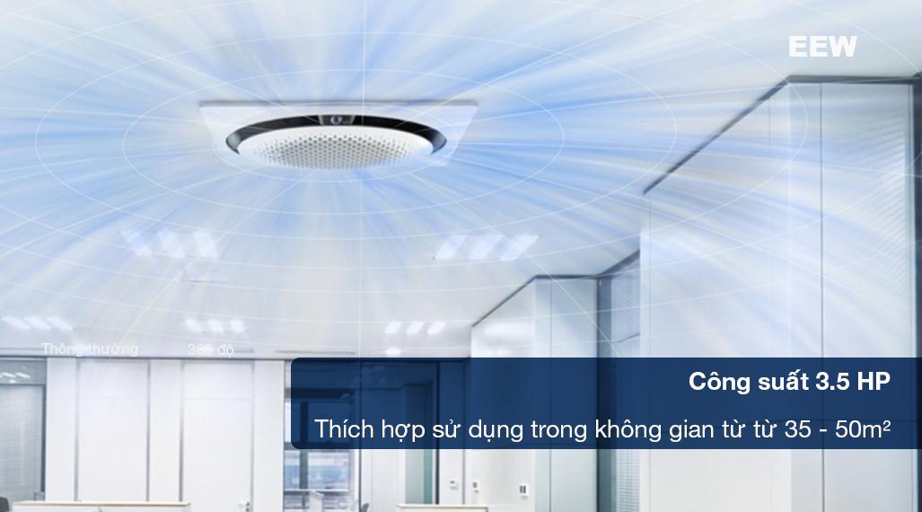 Hình ảnh minh họa: Điều Hòa Âm Trần Samsung 36000btu 1 Chiều Inverter Ac100tn4pkc/ea-ac100txadkc/ea 3 Pha