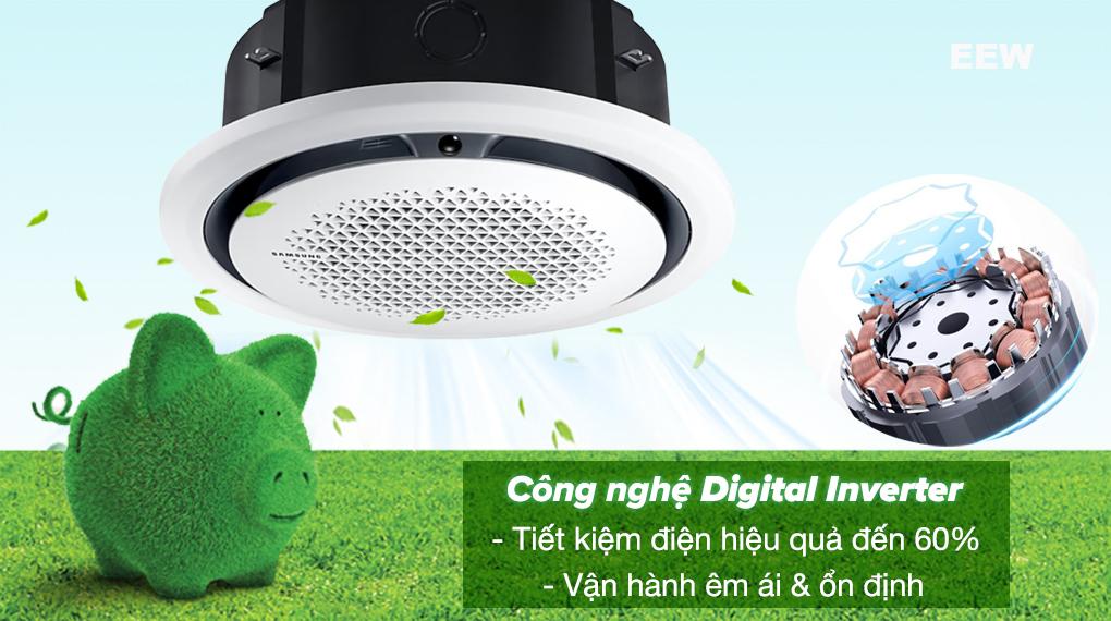 Hình ảnh minh họa: Điều Hòa Âm Trần Samsung 36000btu 1 Chiều Inverter Ac100tn4pkc/ea-ac100txadkc/ea 3 Pha