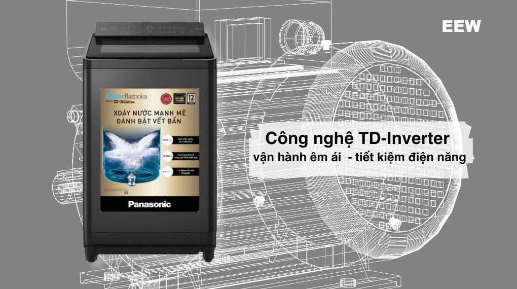 Hình ảnh minh họa: Máy Giặt Panasonic Inverter 10 Kg Na-fj100x1dv