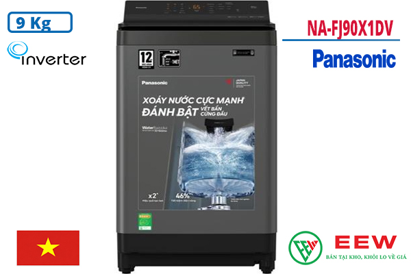 Hình ảnh minh họa: Máy Giặt Panasonic Inverter 9 Kg Na-fj90x1dv