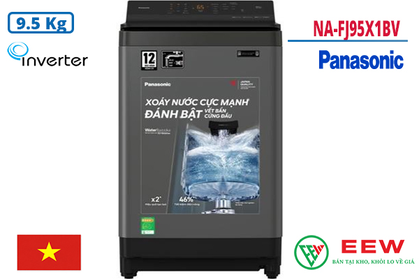 Hình ảnh minh họa: Máy Giặt Panasonic Inverter 9.5 Kg Na-fj95x1bv