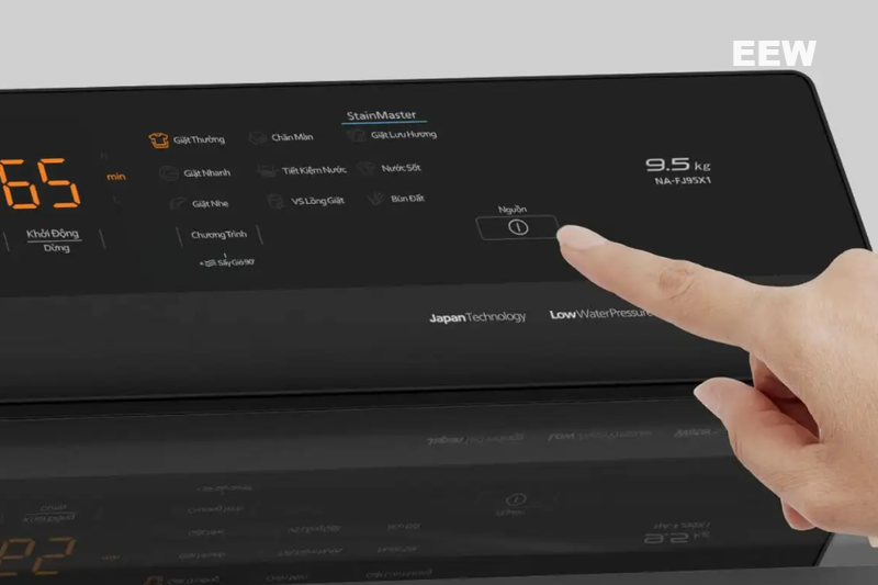 Hình ảnh minh họa: Máy Giặt Panasonic Inverter 9.5 Kg Na-fj95x1bv