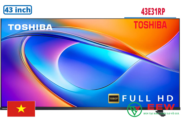 Hình ảnh minh họa: Smart Tivi Toshiba Full Hd 43 Inch 43e31rp