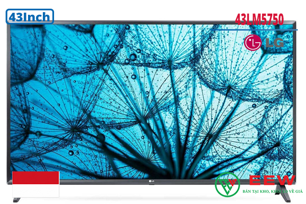Hình ảnh minh họa: Tivi Lg Fhd 43 Inch Smart Tv 43lm5750
