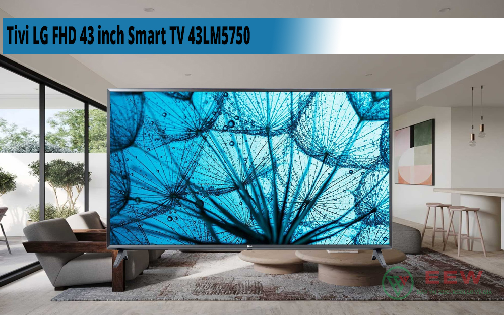 Hình ảnh minh họa: Tivi Lg Fhd 43 Inch Smart Tv 43lm5750