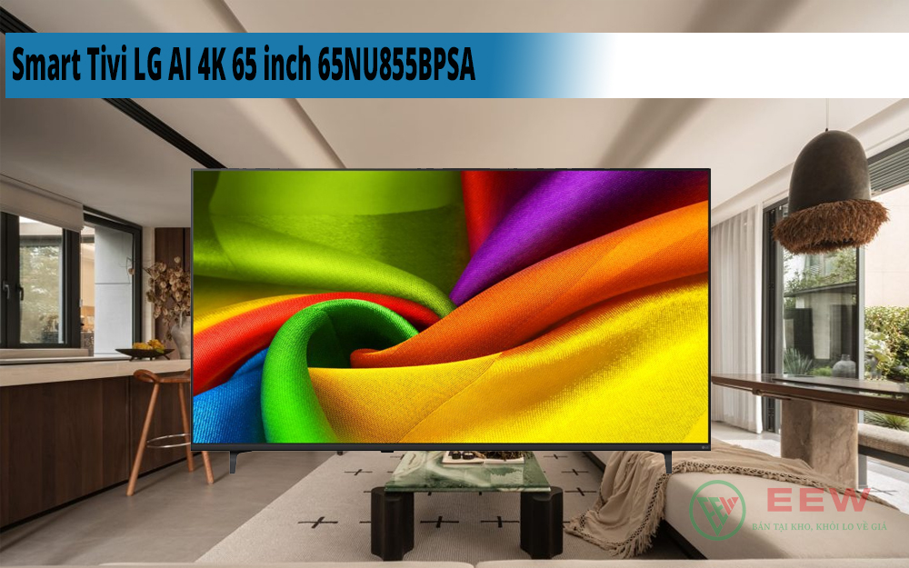 Hình ảnh minh họa: Smart Tivi Lg Ai 4k 65 Inch 65nu855bpsa