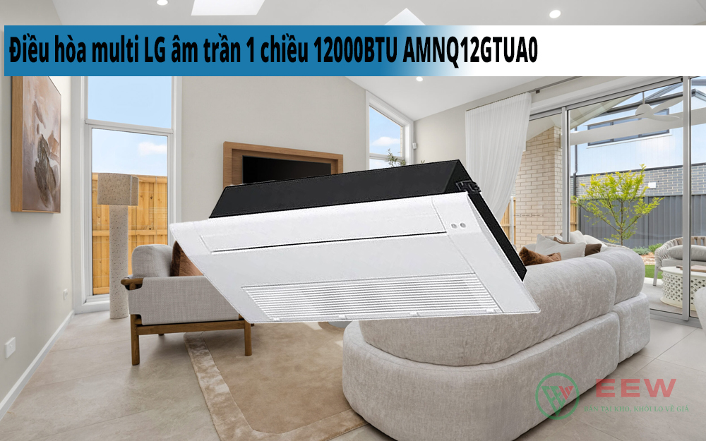Hình ảnh minh họa: Điều Hòa Multi Lg âm Trần 1 Chiều 12000btu Amnq12gtua0