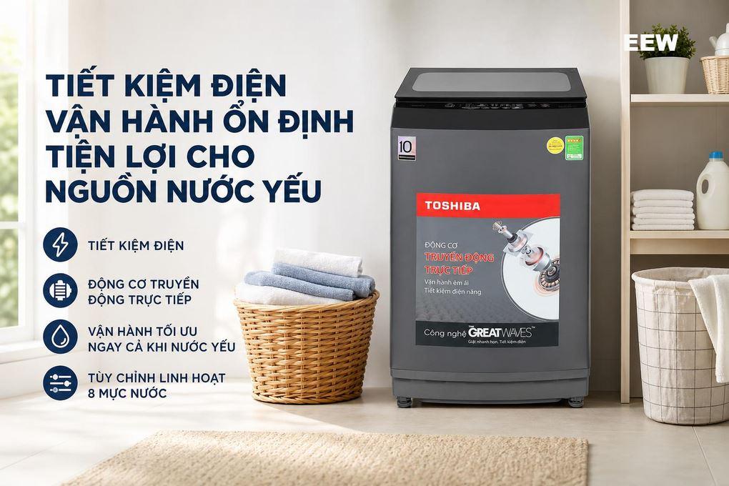 Hình ảnh minh họa: Máy Giặt Toshiba Inverter 13 Kg Aw-dm1400lv(mk)