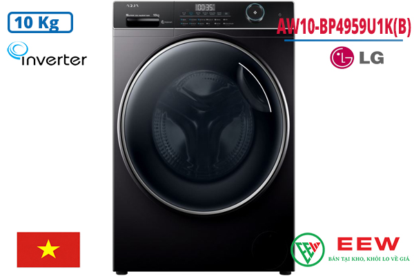 Hình ảnh minh họa: Máy Giặt Aqua Inverter 10 Kg Aw10-bp4959u1k(b)