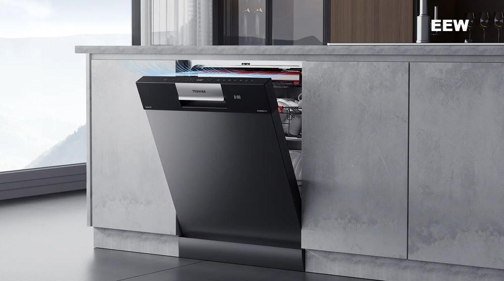 Hình ảnh minh họa: Máy Rửa Chén độc Lập Toshiba Dw-15f7(g)-vn