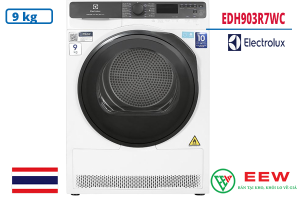 Hình ảnh minh họa: Máy Sấy Bơm Nhiệt Electrolux Ultimatecare 9 Kg Edh903r7wc