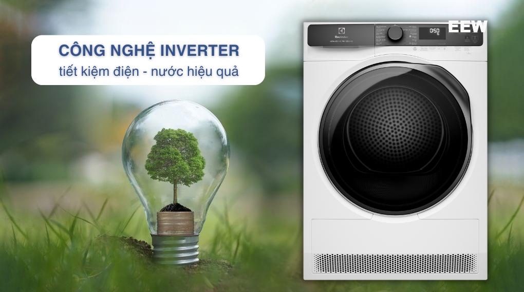 Hình ảnh minh họa: Máy Sấy Bơm Nhiệt Electrolux Ultimatecare 9 Kg Edh903r7wc