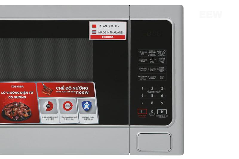 Hình ảnh minh họa: Lò Vi Sóng Có Nướng Toshiba Er-sgs34(s1)vn 34 Lít