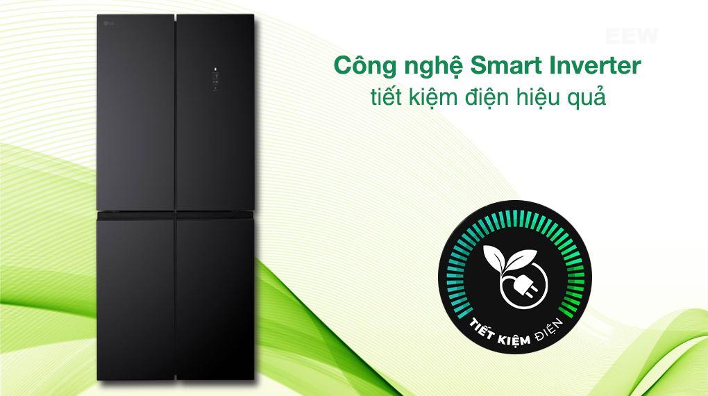 Hình ảnh minh họa: Tủ Lạnh Lg Inverter 400 Lít Multi Door 4 Cửa F40bg