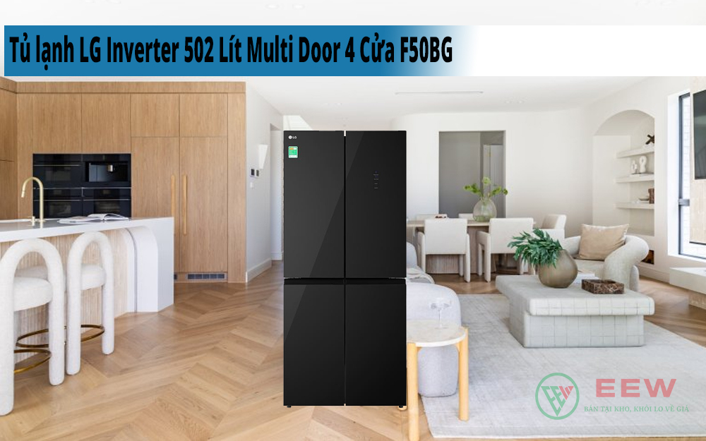 Hình ảnh minh họa: Tủ Lạnh Lg Inverter 502 Lít Multi Door 4 Cửa F50bg