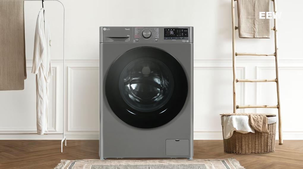 Hình ảnh minh họa: Máy Giặt Lg Lồng Ngang Ai Dd Inverter 10 Kg Fv1410s4m1