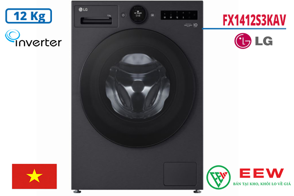 Hình ảnh minh họa: Máy Giặt Lg Ai Dd Inverter 12 Kg Fx1412s3kav