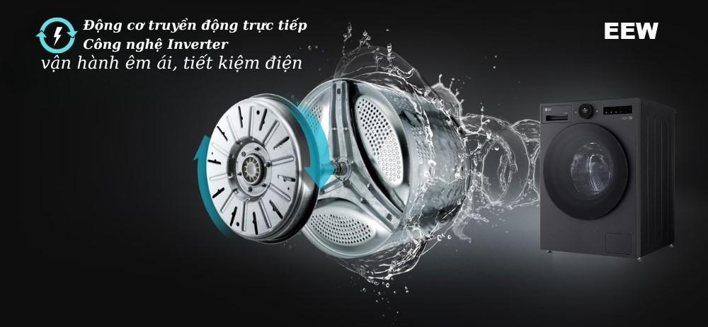 Hình ảnh minh họa: Máy Giặt Lg Ai Dd Inverter 12 Kg Fx1412s3kav
