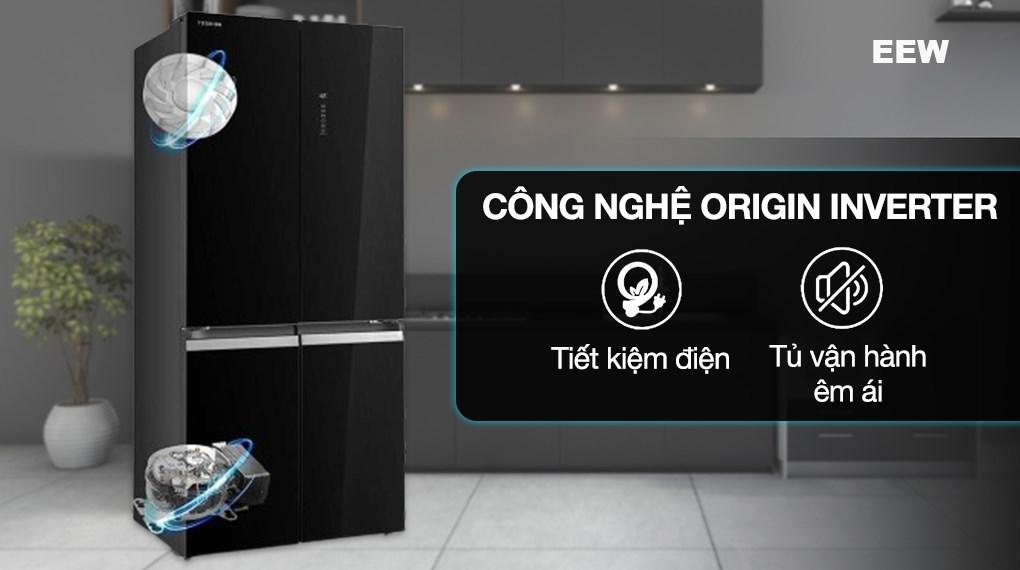 Hình ảnh minh họa: Tủ Lạnh Toshiba Inverter 474 Lít Multi Door Gr-rf611wi-pgv(22)-xk