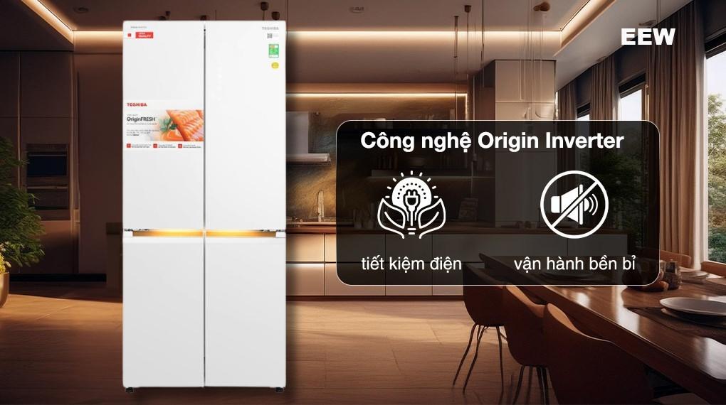 Hình ảnh minh họa: Tủ Lạnh Toshiba Inverter 535 Lít Japandi Multi Door Gr-rf695wi-pgv(67)