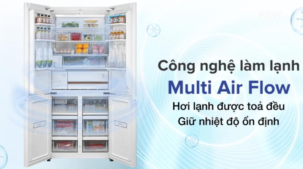Hình ảnh minh họa: Tủ Lạnh Toshiba Inverter 535 Lít Japandi Multi Door Gr-rf695wi-pgv(67)