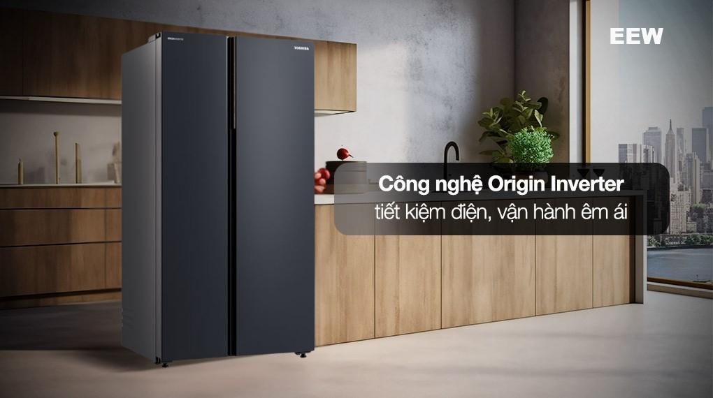 Hình ảnh minh họa: Tủ Lạnh Toshiba Inverter 711 Lít Gr-rs910wi-pmv(06)-mg