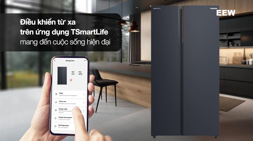Hình ảnh minh họa: Tủ Lạnh Toshiba Inverter 711 Lít Gr-rs910wi-pmv(06)-mg