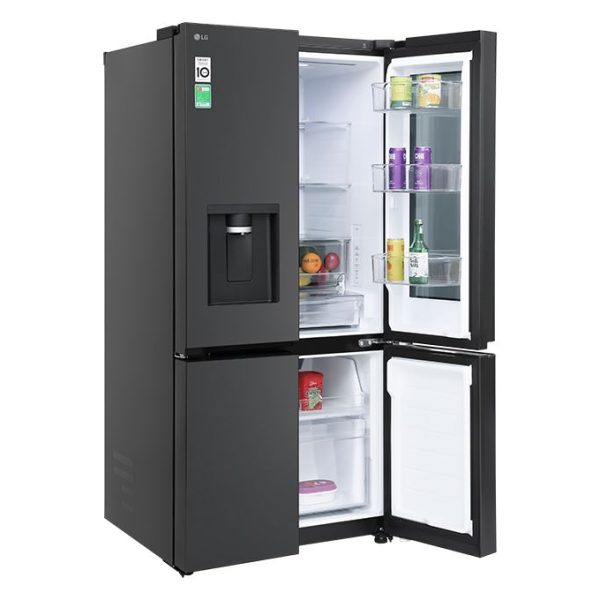 Hình ảnh minh họa: Tủ Lạnh Lg Inverter 576 Lít Multi Door Instaview Lfd58blmai