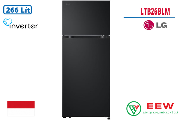 Hình ảnh minh họa: Tủ Lạnh Lg Inverter 266 Lít Ltb26blm