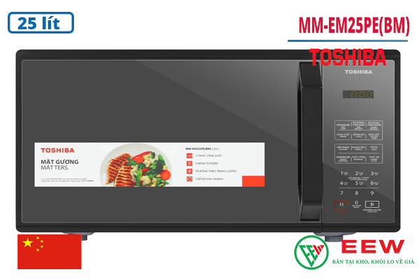 Hình ảnh minh họa: Lò Vi Sóng Toshiba Mm-em25pe(bm) 25 Lít
