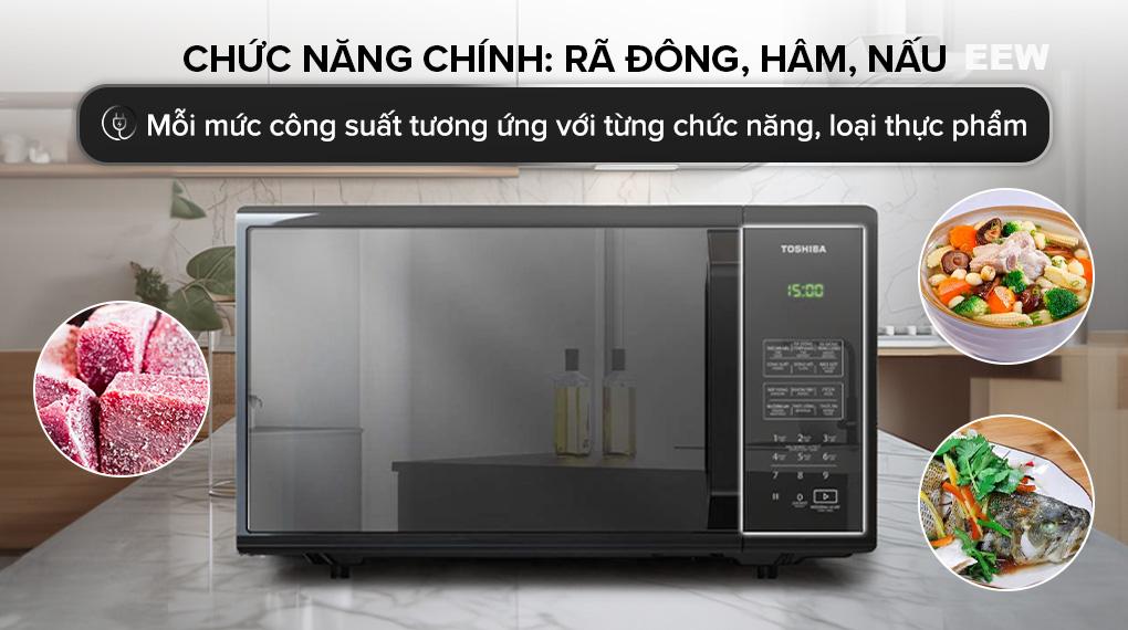 Hình ảnh minh họa: Lò Vi Sóng Toshiba Mm-em25pe(bm) 25 Lít