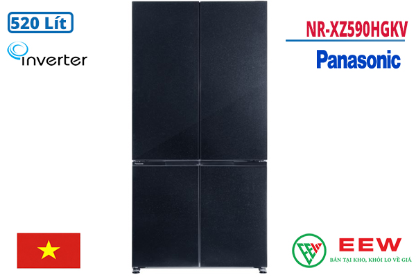 Hình ảnh minh họa: Tủ Lạnh Panasonic 4 Cửa Inverter 520 Lít Nr-xz590hgkv