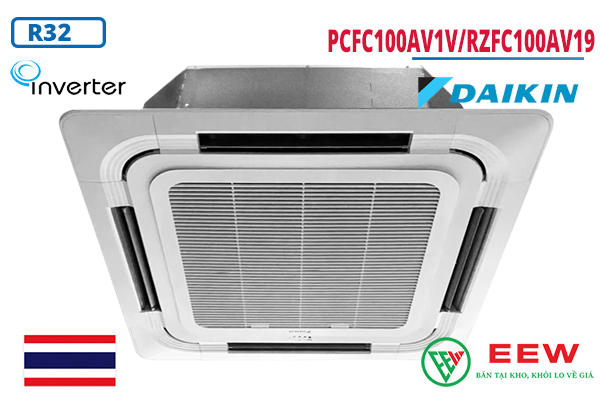 Hình ảnh minh họa: Điều Hòa âm Trần Daikin 36.000btu 1 Chiều Inverter Pcfc100av1v/rzfc100av19