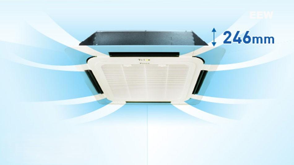 Hình ảnh minh họa: Điều Hòa âm Trần Daikin 42.000btu 1 Chiều Inverter Pcfc125av1v/rzfc125ay19