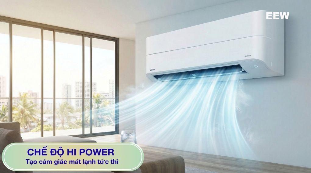 Hình ảnh minh họa: Điều Hòa Toshiba 18000 Btu Inverter Ras-h18p2kcvg-v