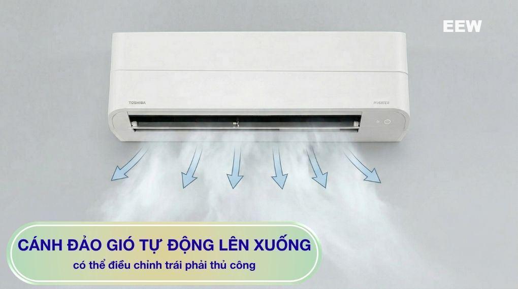 Hình ảnh minh họa: Điều Hòa Toshiba 18000 Btu Inverter Ras-h18p2kcvg-v