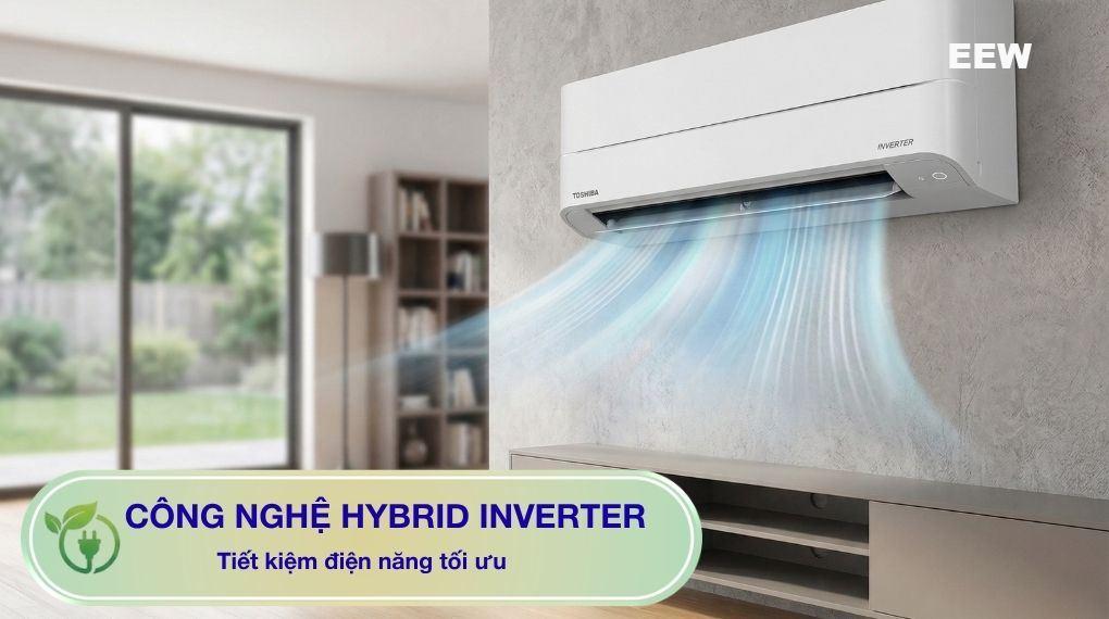 Hình ảnh minh họa: Điều Hòa Toshiba 18000 Btu Inverter Ras-h18p2kcvg-v