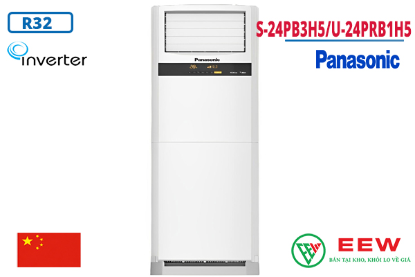 Hình ảnh minh họa: Điều Hòa Tủ đứng Panasonic Inverter 1 Chiều 24000btu S-24pb3h5/u-24prb1h5