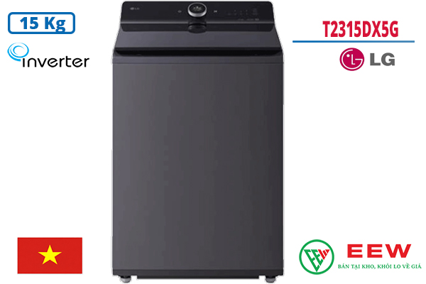 Hình ảnh minh họa: Máy Giặt Lg Lồng đứng Ai Dd Inverter 15kg T2315dx5g