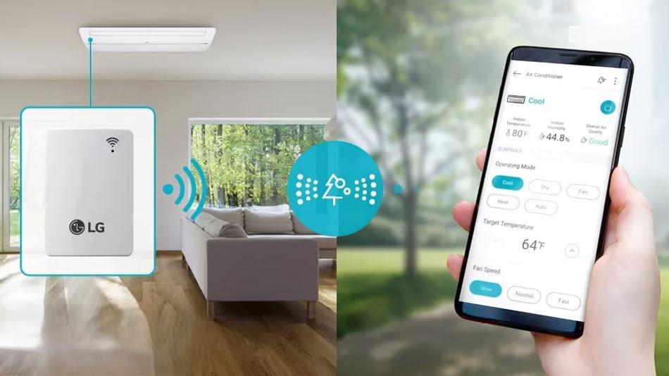 Hình ảnh minh họa: Điều Hòa âm Trần Lg 12.000 Btu 1 Chiều Inverter Ztnq12gula1/zuuq12gv1