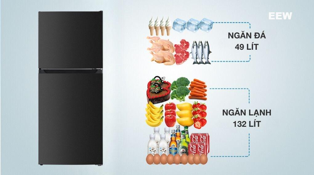 Hình ảnh minh họa: Tủ Lạnh Sharp Inverter 181 Lít Sj-x198v-dg