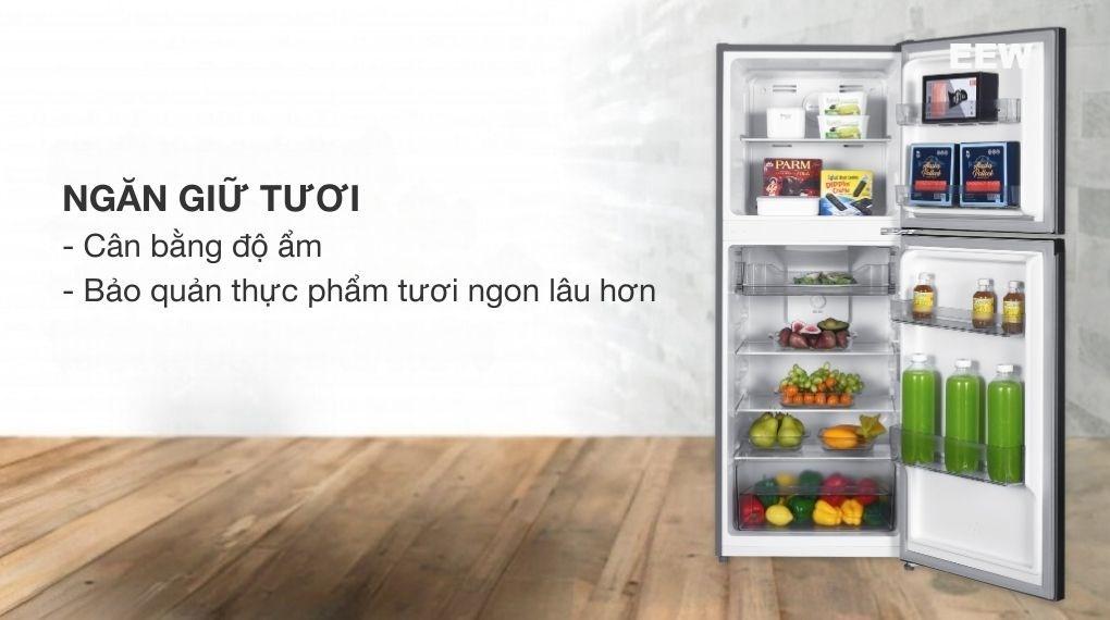 Hình ảnh minh họa: Tủ Lạnh Sharp Inverter 197 Lít Sj-x215v-sl